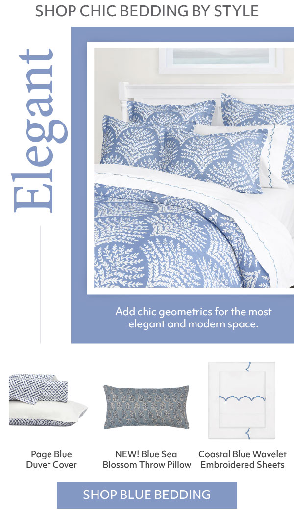 Blue Bedding