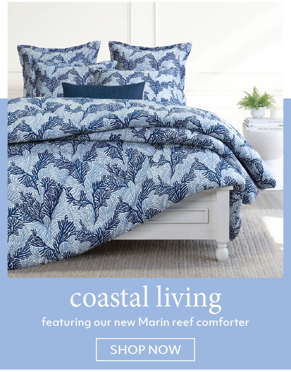 Coastal Blue Harbor Duvet Cover
