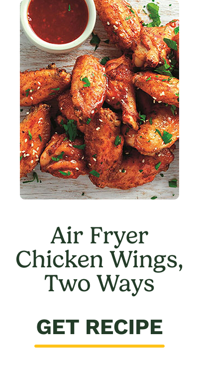 Air Fryer Chicken Wings, Two Ways | GET RECIPE