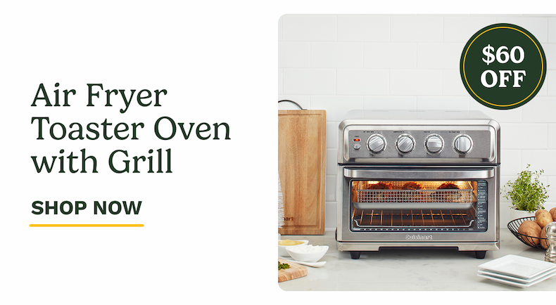 Air Fryer Toaster Oven with Grill $60 OFF SHOP NOW