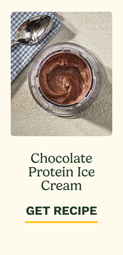 Chocolate Protein Ice Cream | GET RECIPE