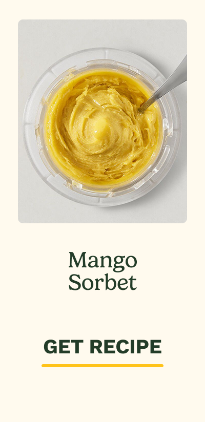 Mango Sorbet | GET RECIPE