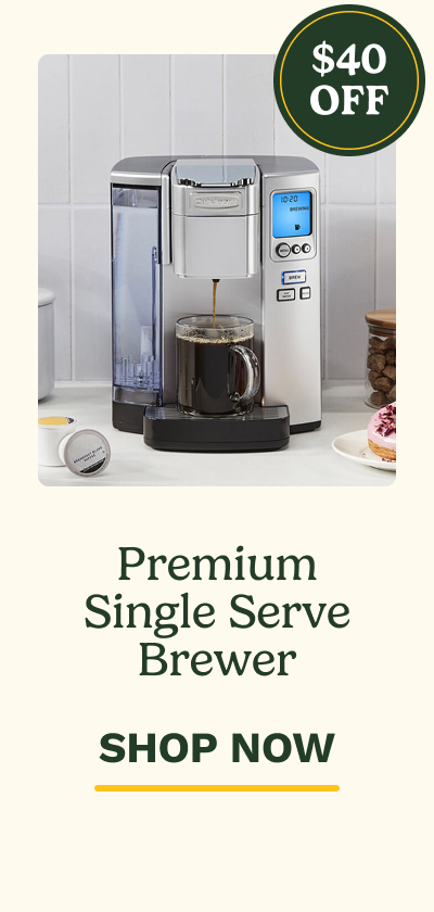 Premium Single Serve Brewer