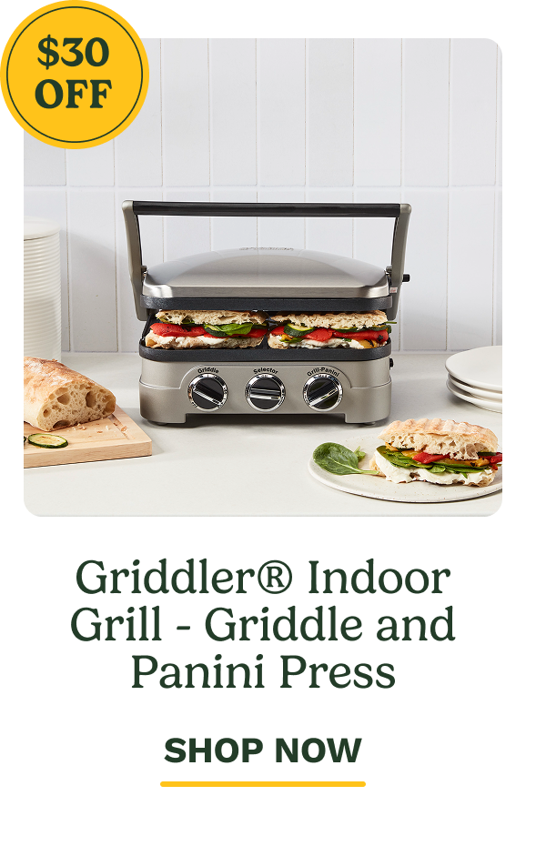 Griddler® Indoor Grill - Griddle and Panini Press