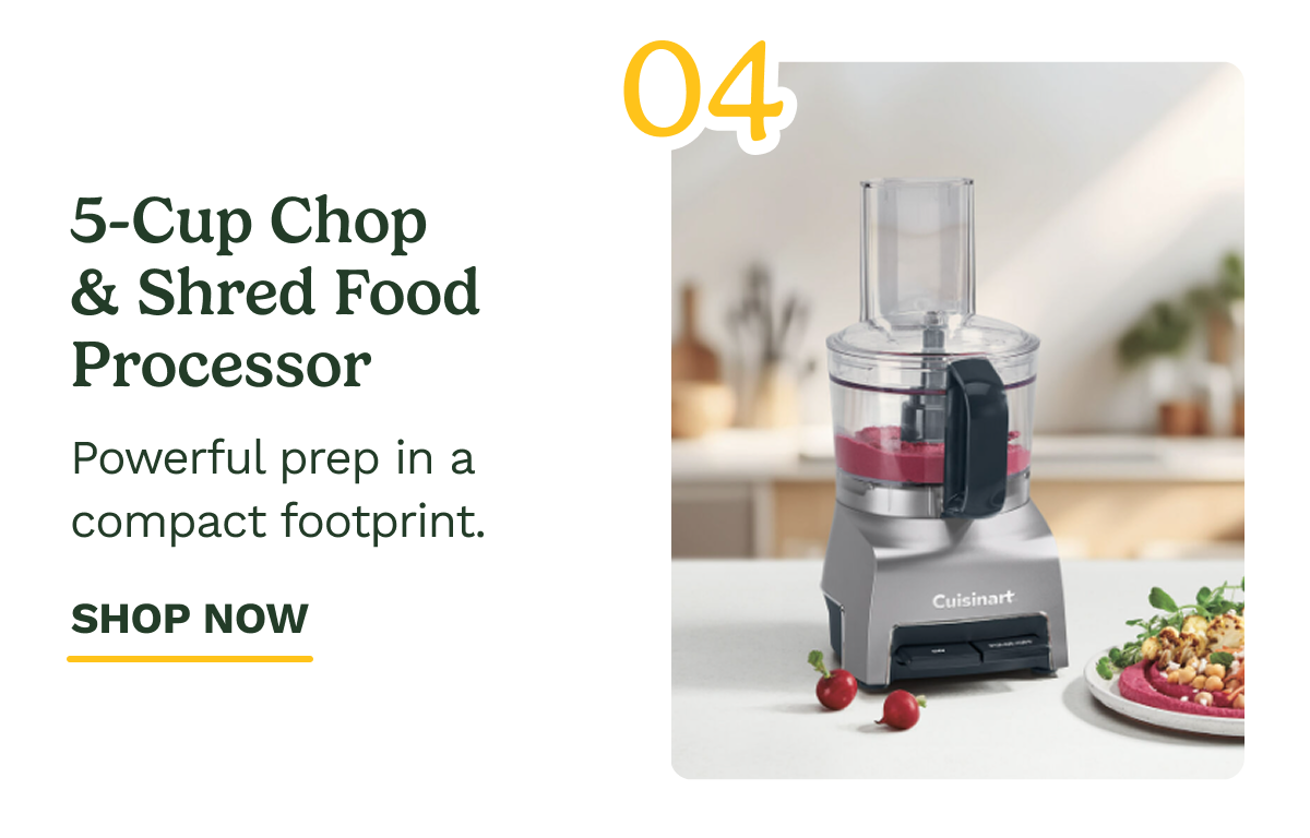 5-Cup Chop & Shred Food Processor