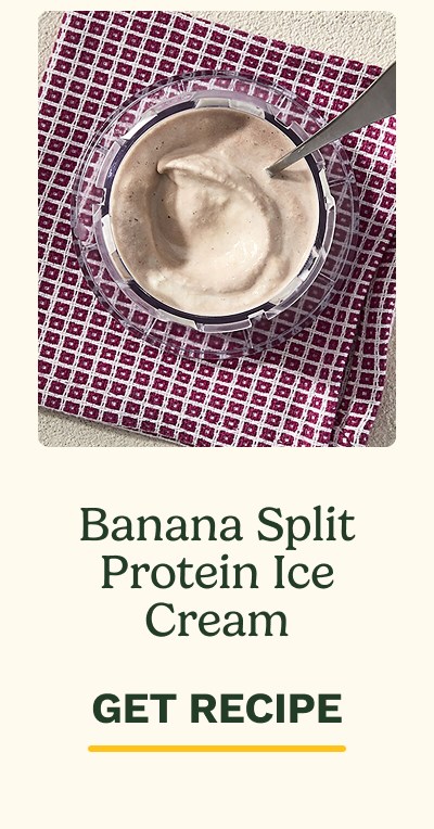 Banana Split Protein Ice Cream