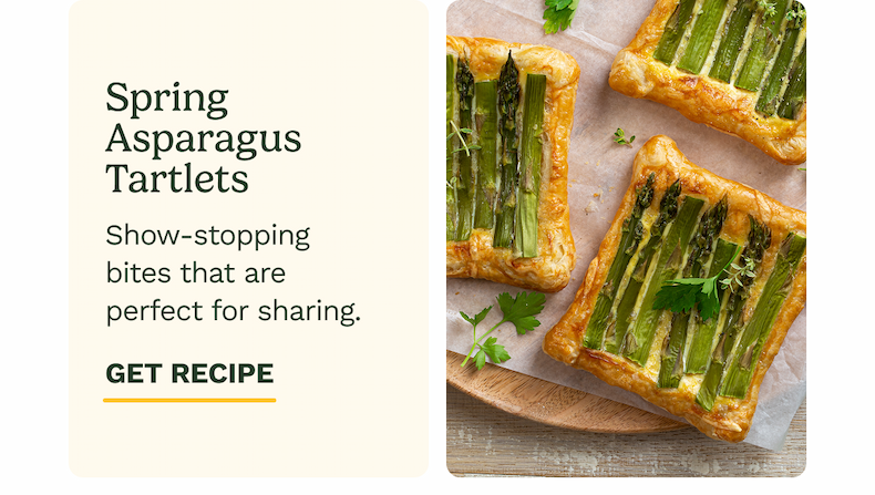 Spring Asparagus Tartlets | GET RECIPE