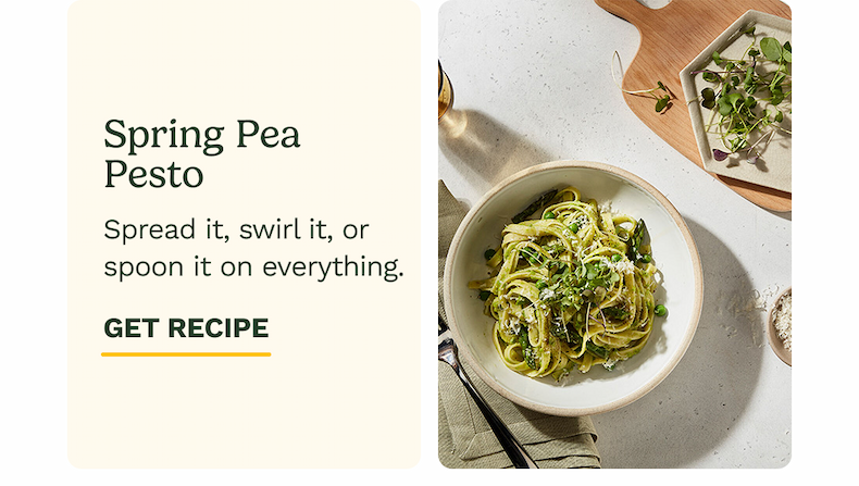 Spring Pea Pesto | GET RECIPE