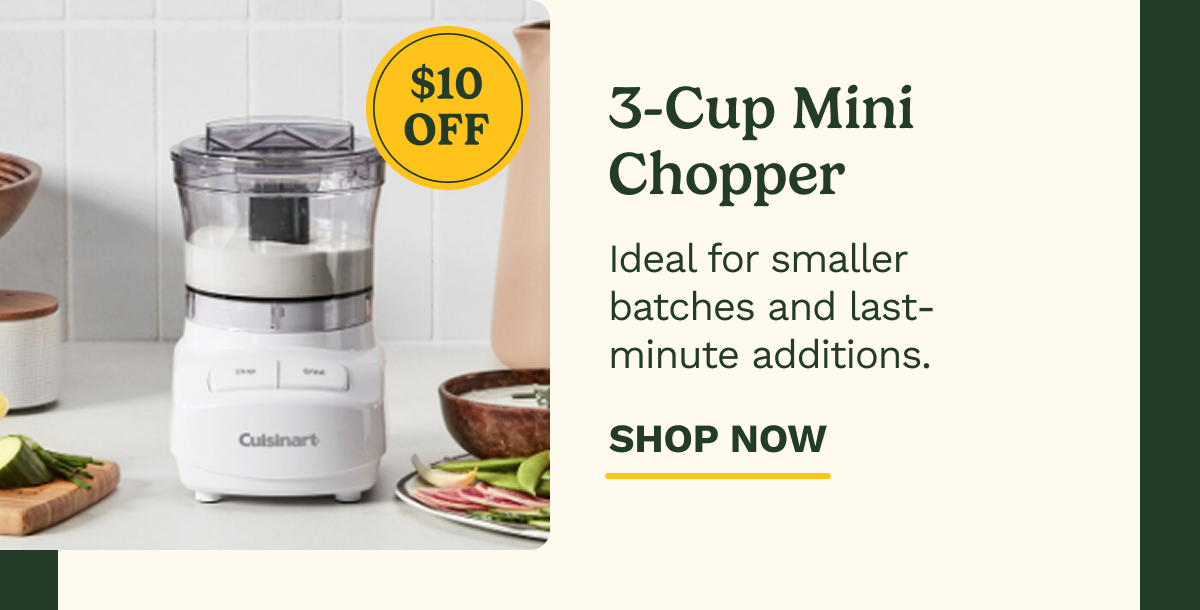 3-Cup Mini Chopper | SHOP NOW
