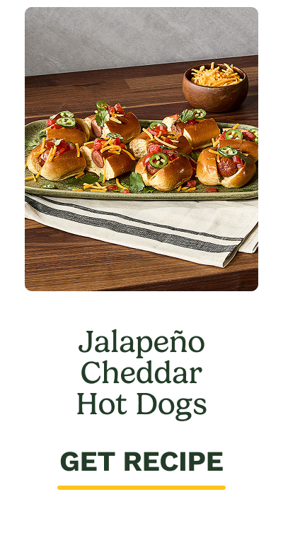 Jalapeño Cheddar Hot Dogs