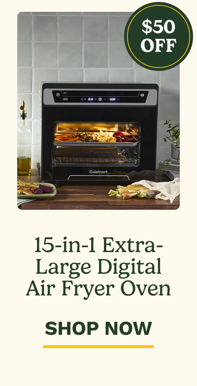 15-in-1 Extra-Large Digital Air Fryer Oven