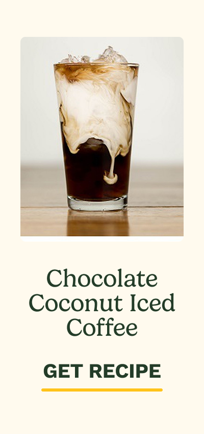 Chocolate Coconut Iced Coffee GET RECIPE