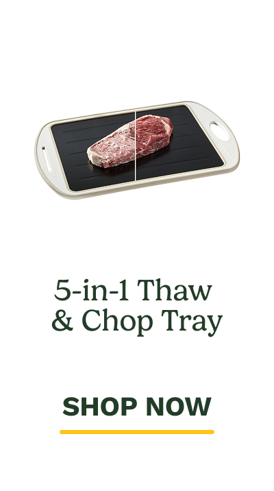 5-in-1 Thaw  & Chop Tray  SHOP NOW