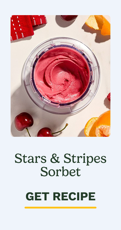 Stars & Stripes Sorbet GET RECIPE