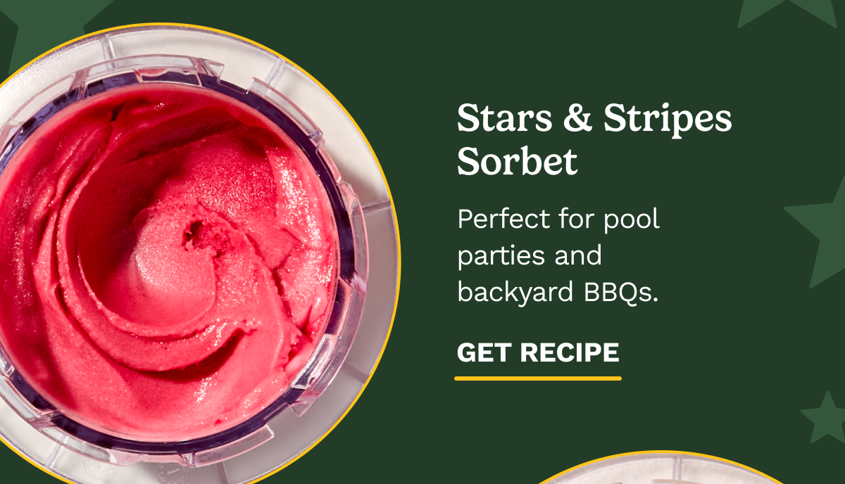Stars & Stripes Sorbet GET RECIPE
