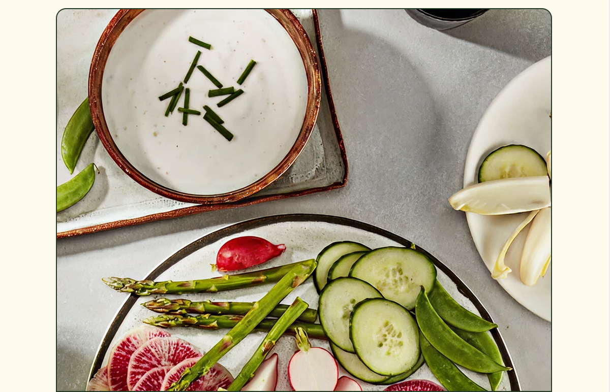 Ranch Dip  An effortless creamy ranch dip with the 3-Cup Mini Chopper for fresh veggie snacking.  GET RECIPE