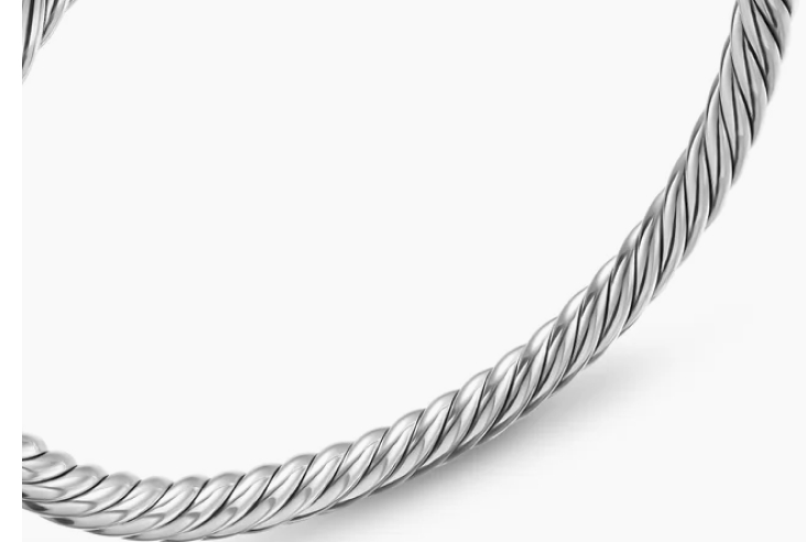 An iconic Cable cuff with our signature Buckle closure
