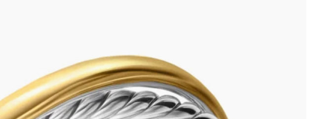 This elegantly intertwined cuff- a symbol of love
