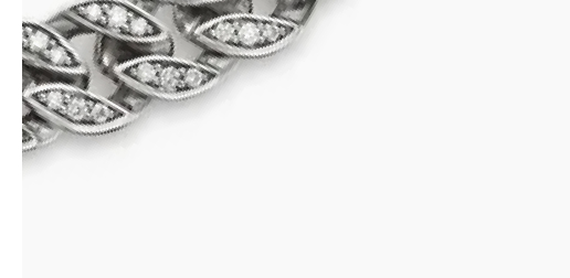 Curb Chain Bracelet Sterling Silver, 8mm