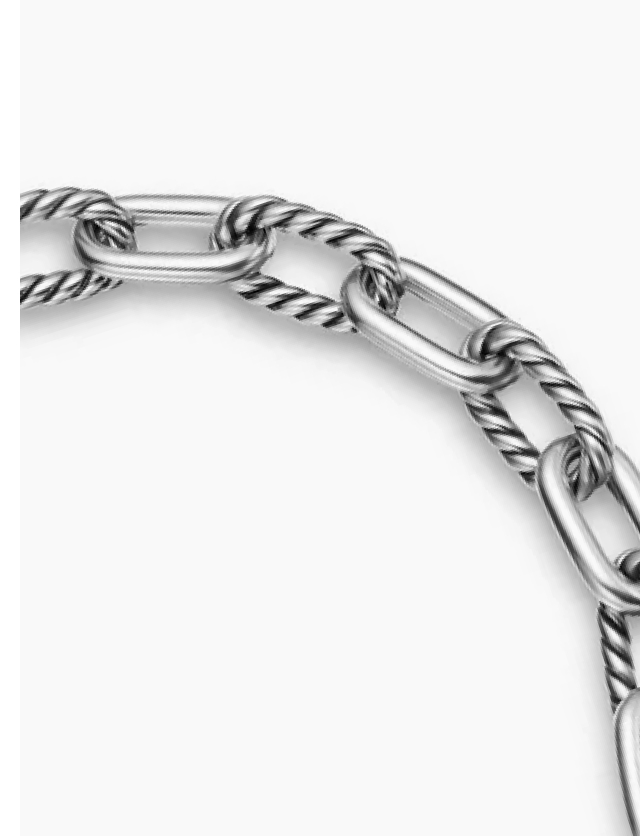 DY Madison® Chain Bracelet Sterling Silver, 8.5mm