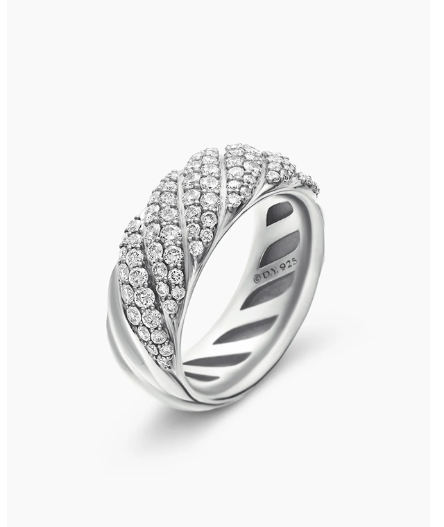 Sculpted Cable Band Ring