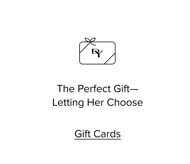 The perfect gift-letting her choose. Gift Cards.