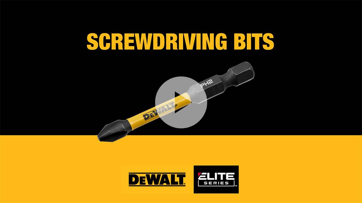 ELITE SERIES™ Screwdriving Bits Features and Benefits Video