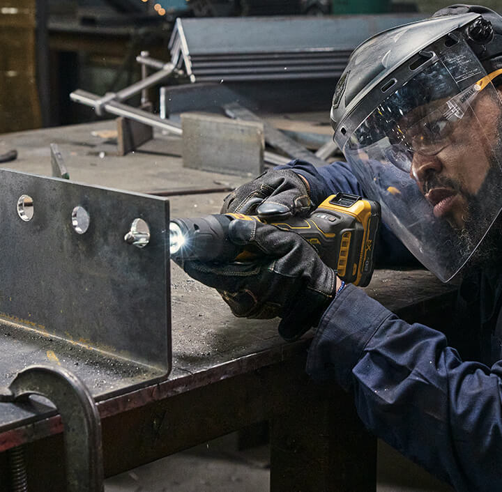 ATOMIC™ 20V MAX* Die Grinder in use
