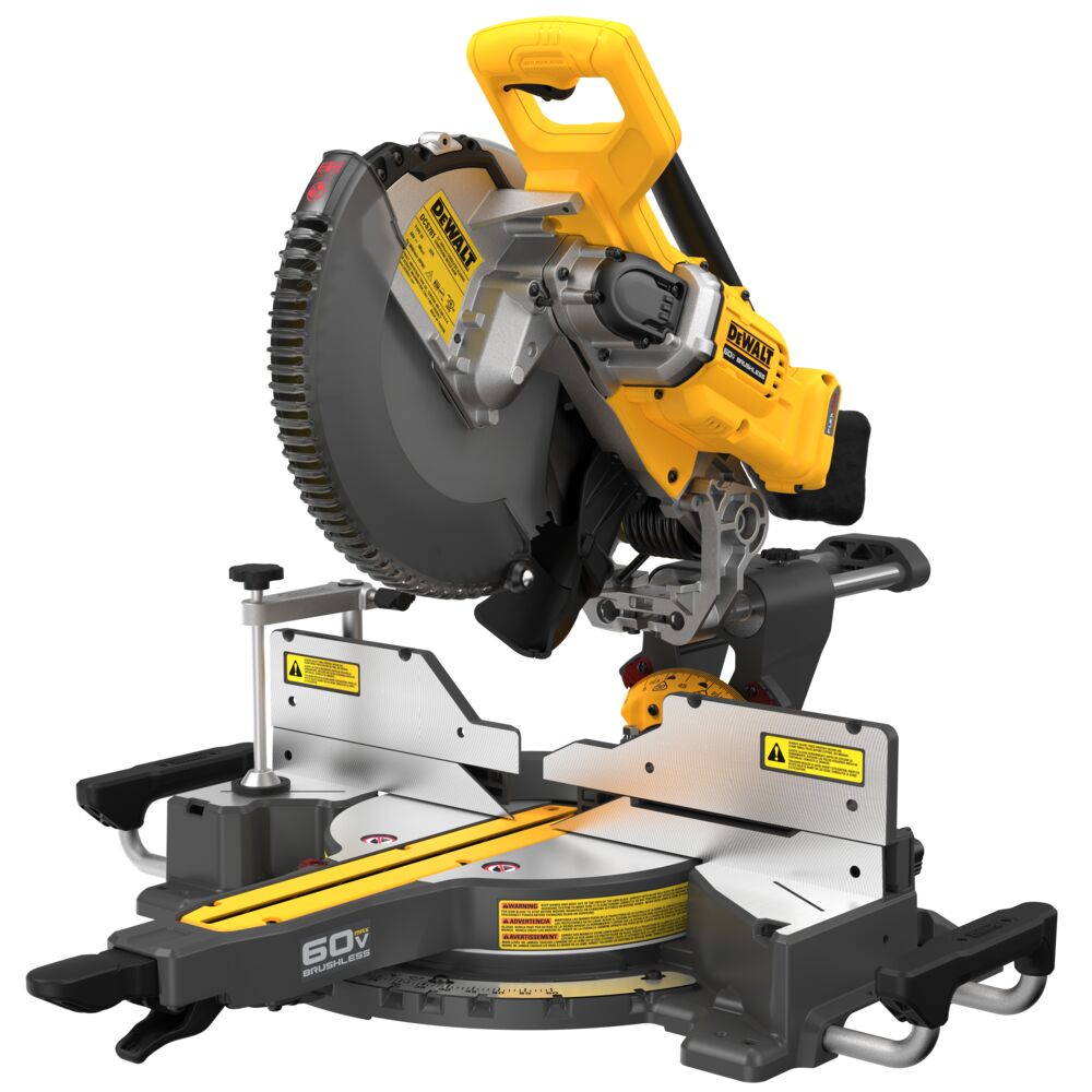 60V MAX* Cordless 12 in. Double Bevel Sliding Miter Saw (Tool Only)