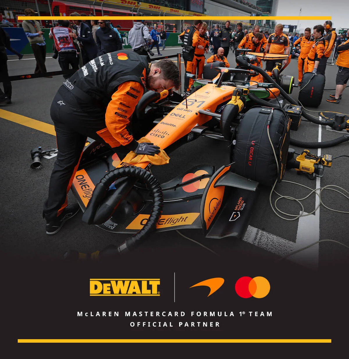 DEWALT® X MCLAREN MASTERCARD FORMULA 1® TEAM ULTIMATE AUSTIN EXPERIENCE SWEEPSTAKES 2026