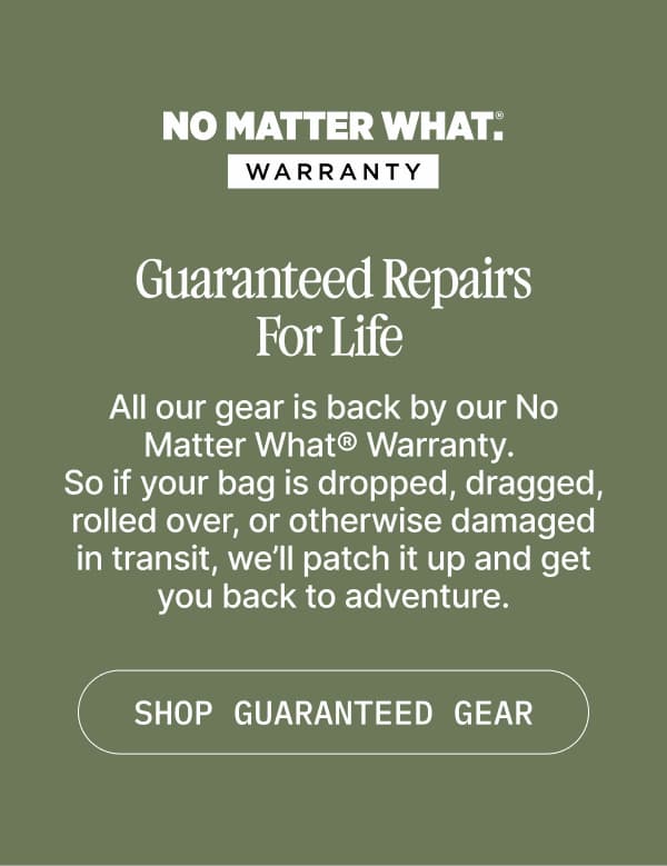 No Matter What Warranty