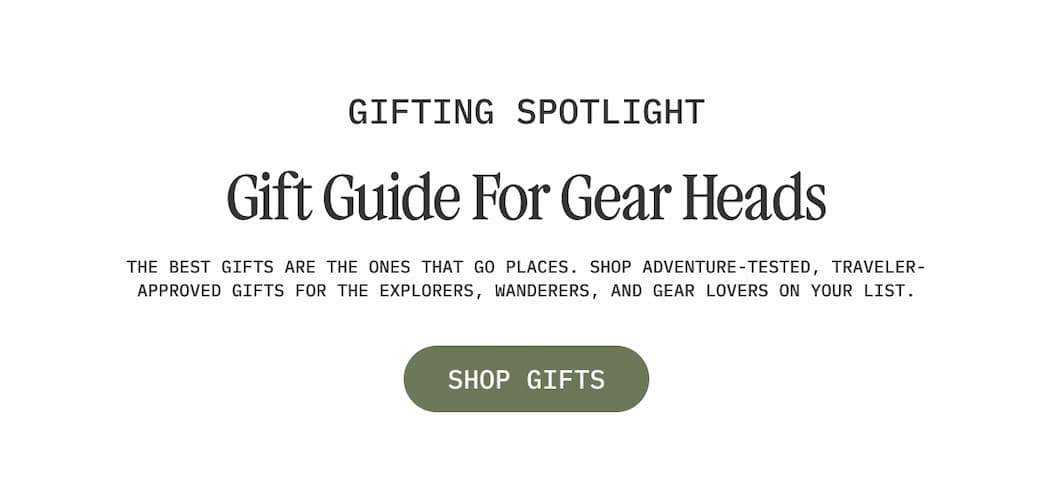 Gift Gear For Gear Heads