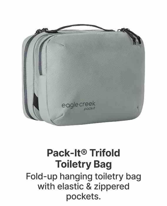 Pack-It Trifold Toiletry Bag