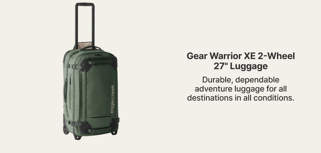 Gear Warrior XE 2-Wheel 27" Luggage