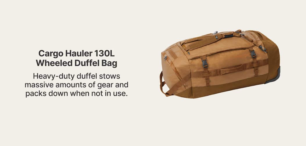 Cargo Hauler 130L Wheeled Duffel Bag