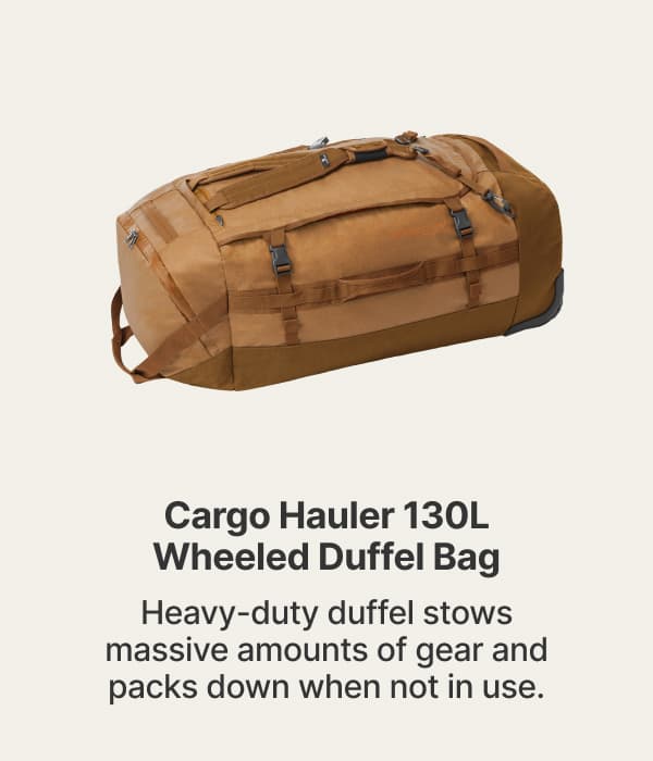 Cargo Hauler 130L Wheeled Duffel Bag