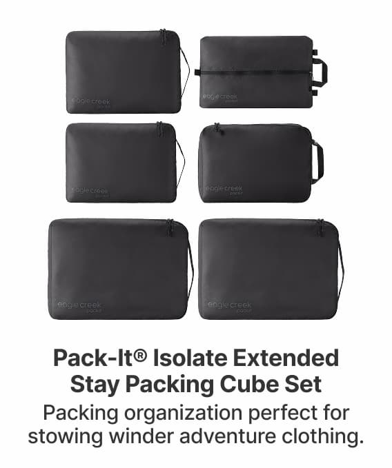 Pack-It® Isolate Extended Stay Packing Cube Set