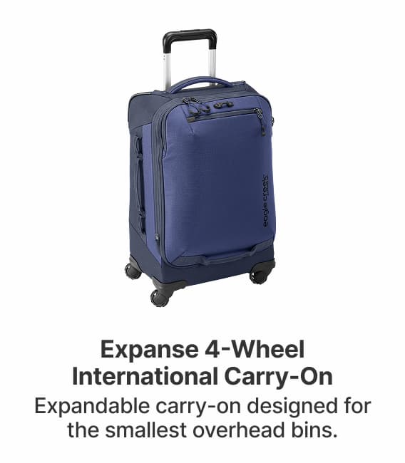 Expanse 4-Wheel International Carry-On