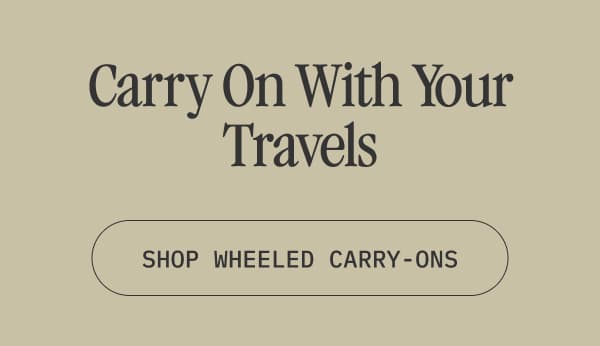 Carry On With Your Travels