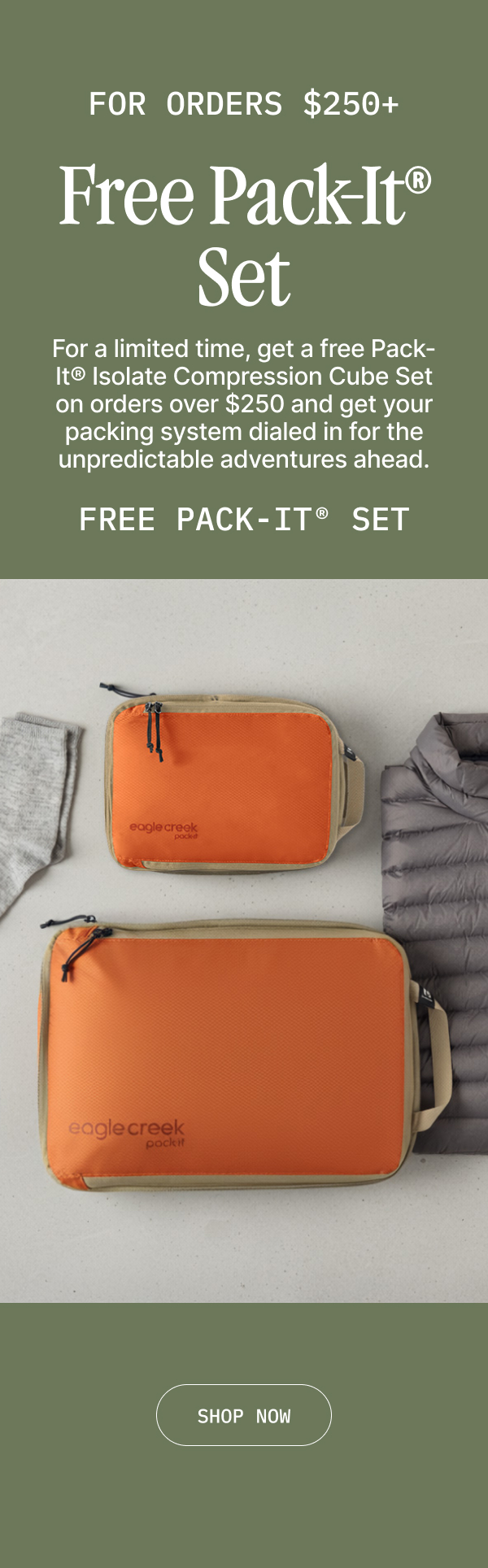 Free Pack-It® Set