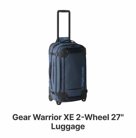 Gear Warrior XE 2-Wheel 27" Luggage