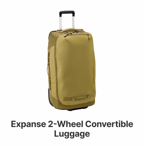 Expanse 2-Wheel Convertible Luggage