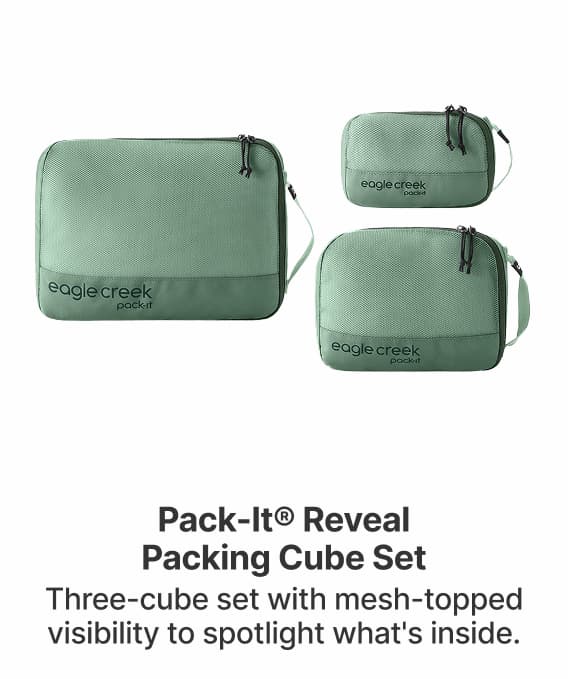 Pack-It® Reveal Packing Cube Set 