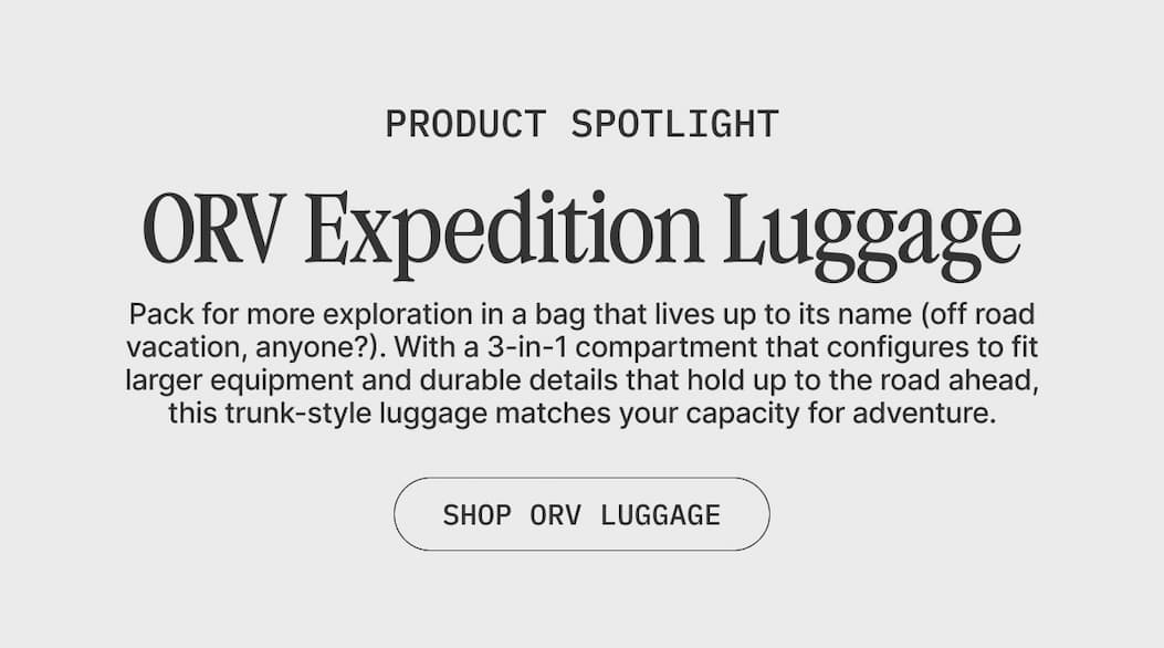 ORV Expedition Luggage