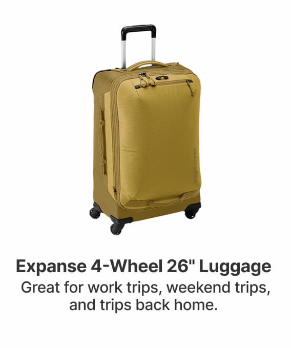 Expanse 4-Wheel 26" Luggage