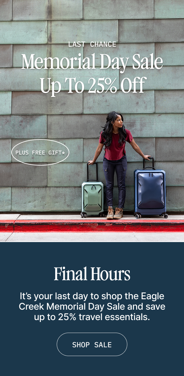 Up To 25% Off – Memorial Day