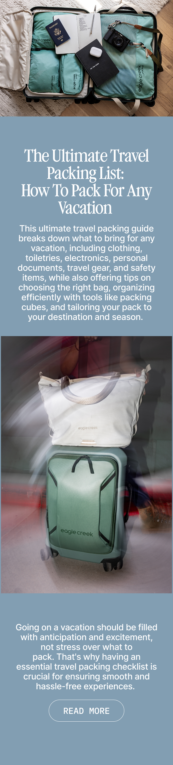The Ultimate Travel Packing List: How to Pack for Any Vacation