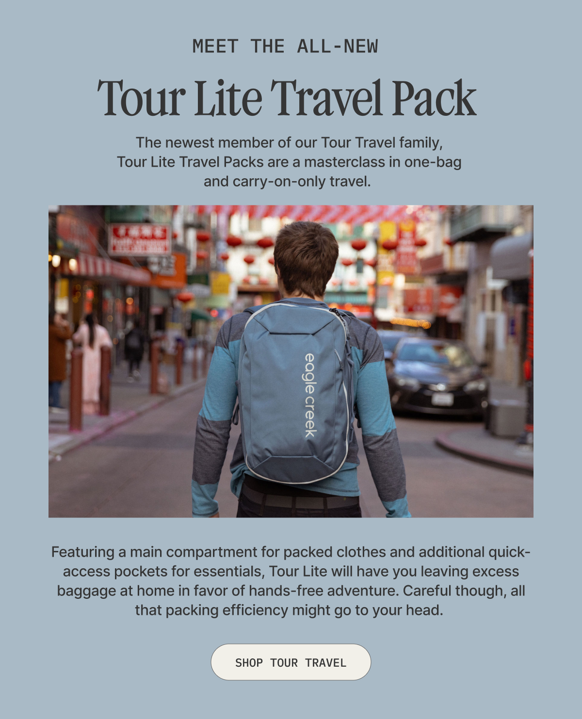 All-New Tour Lite Travel Pack