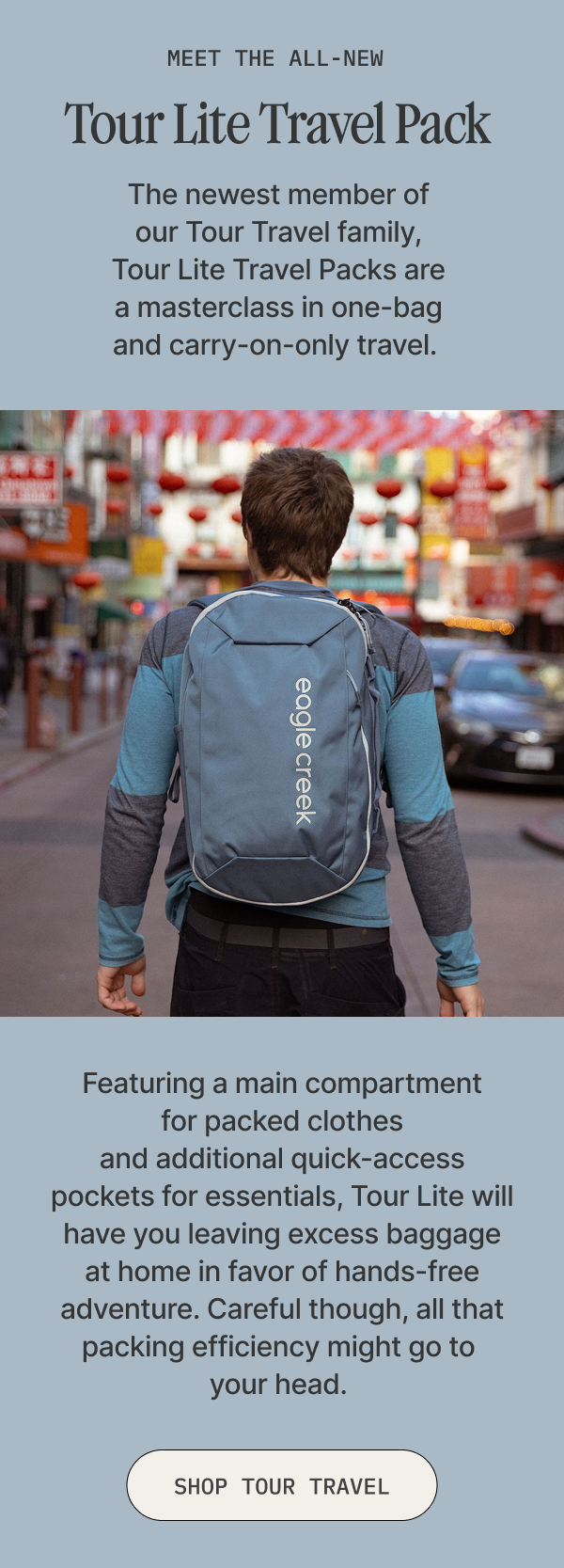 All-New Tour Lite Travel Pack