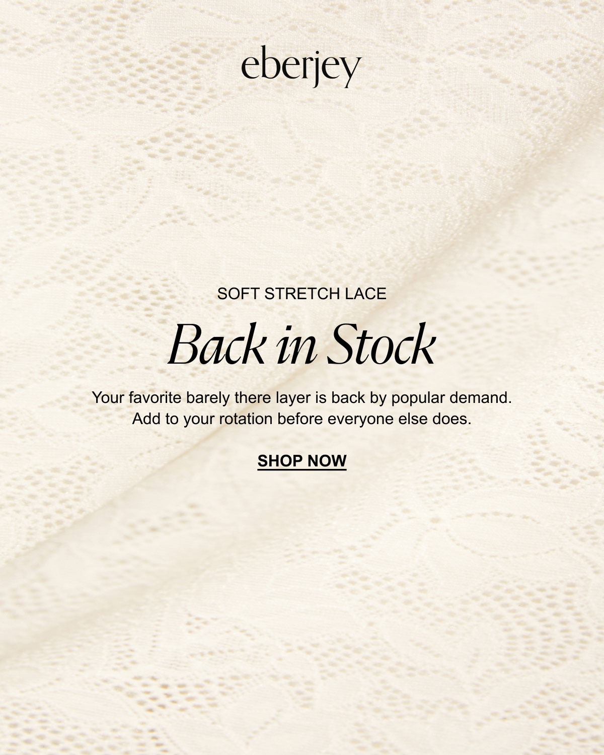 Back In Stock 